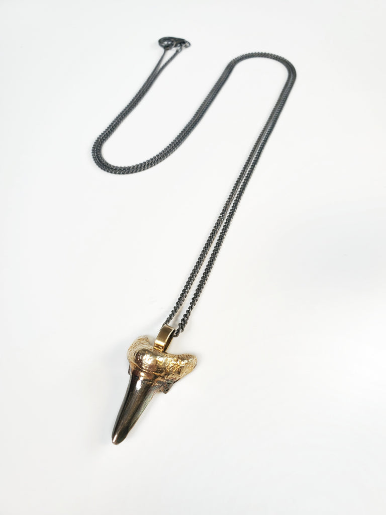 Sterling Silver Sharktooth Necklace