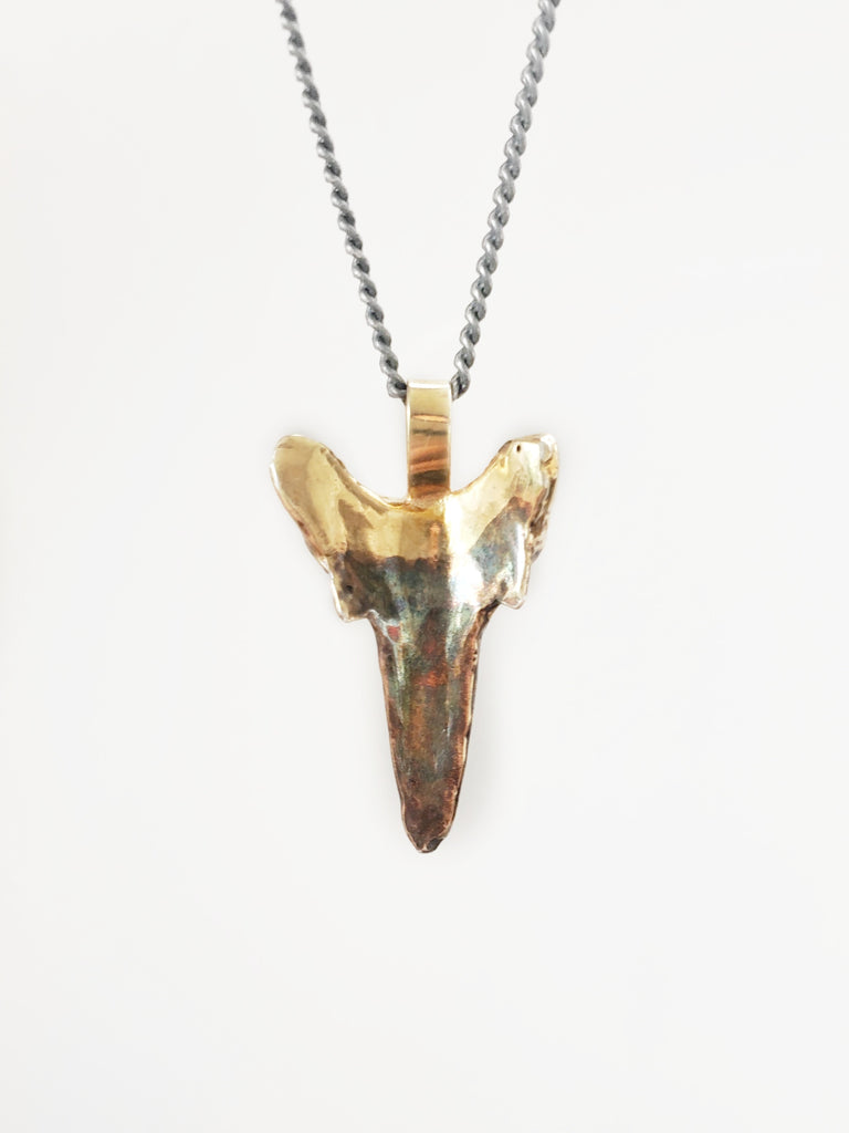 Sterling Silver Sharktooth Necklace